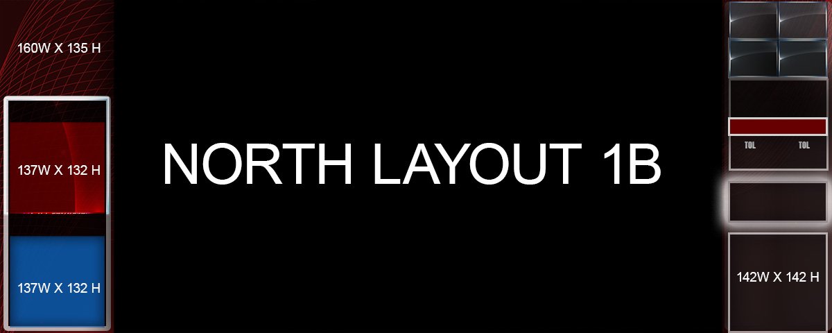 TMON LAYOUT NORTH 1b pixel zones